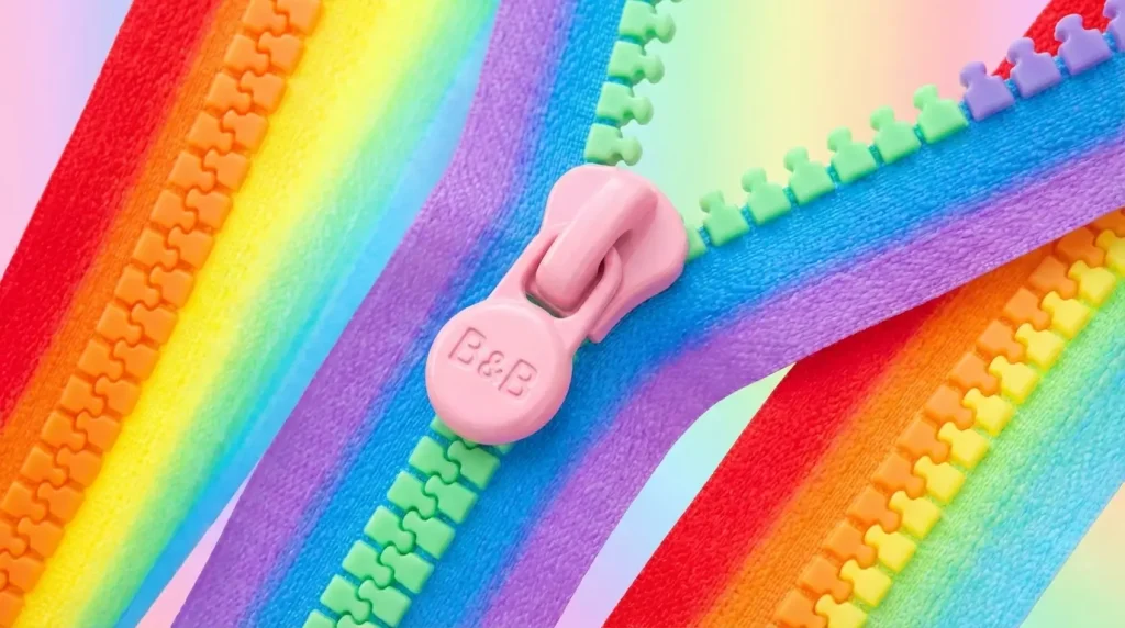 Rainbow Zipper: Tren Zipper Warna-Warni Tas Anak & Pop Art