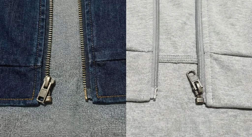 Slider Kiri vs Kanan: Mengenal Left Insert Zipper & Right Insert pada Standar Pakaian