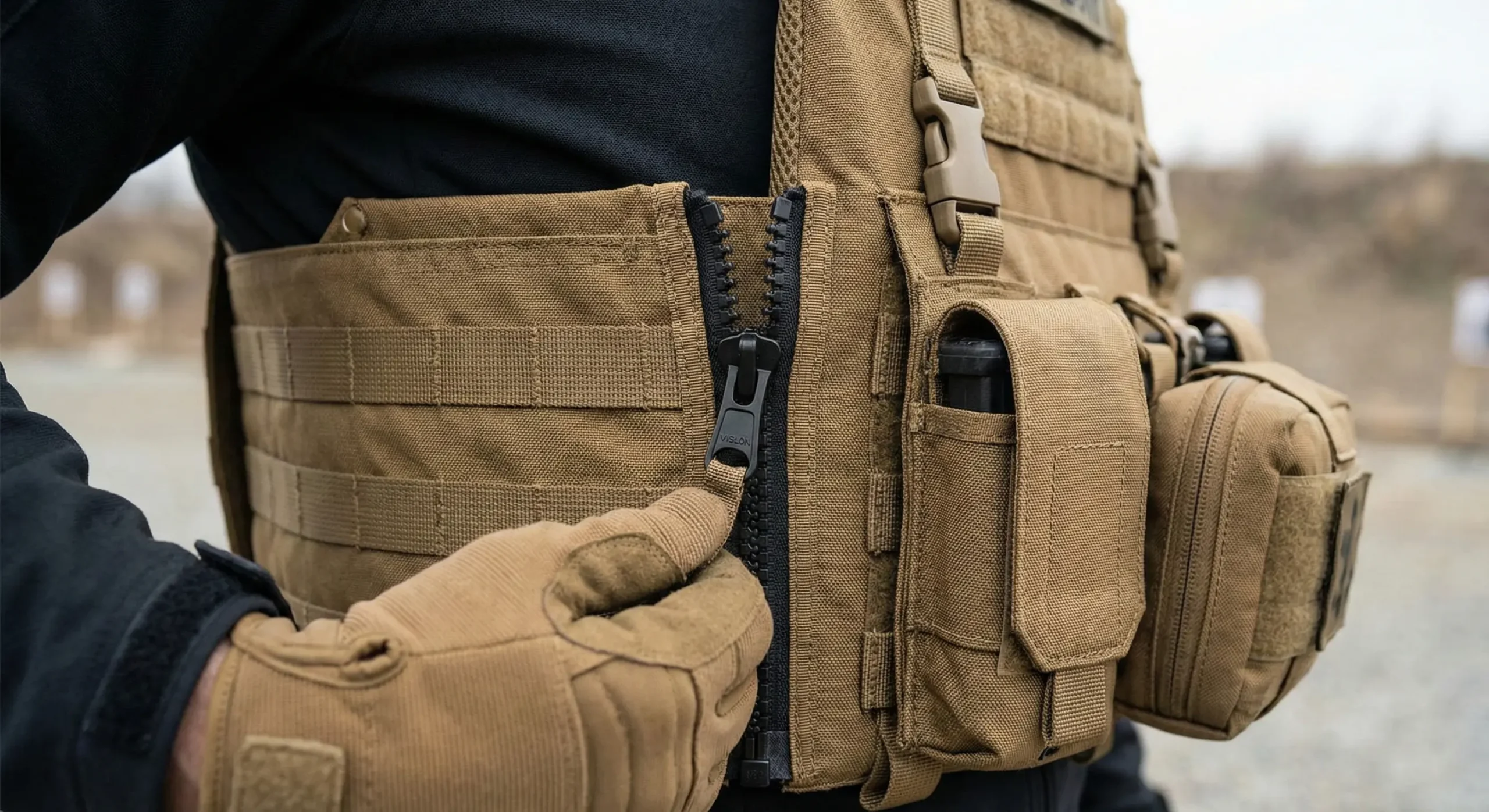 Zipper untuk Rompi Taktis & Sistem MOLLE: Panduan Kompatibilitas & Durabilitas