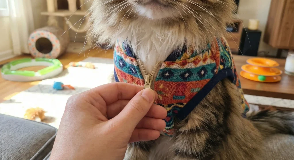 Resleting baju hewan