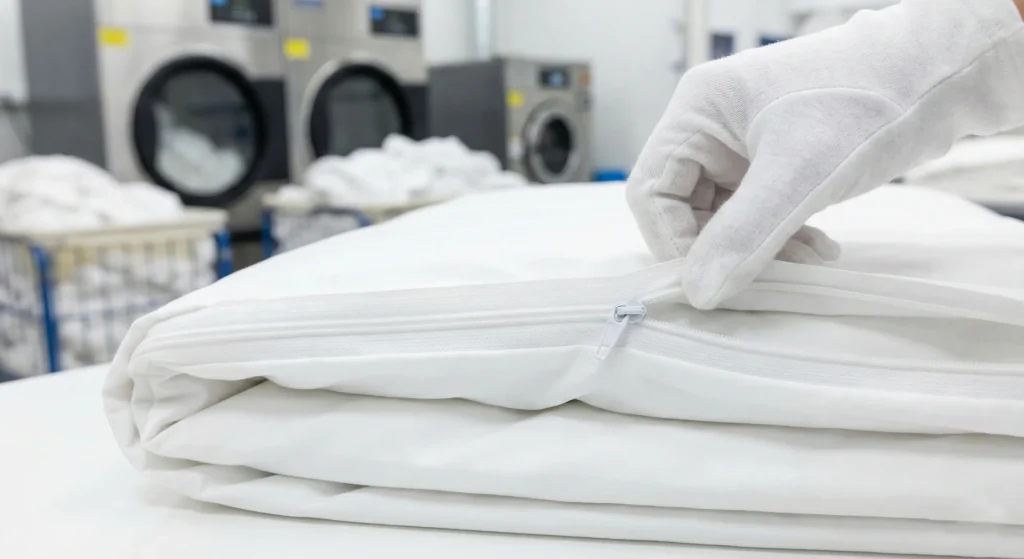 Resleting sprei hotel