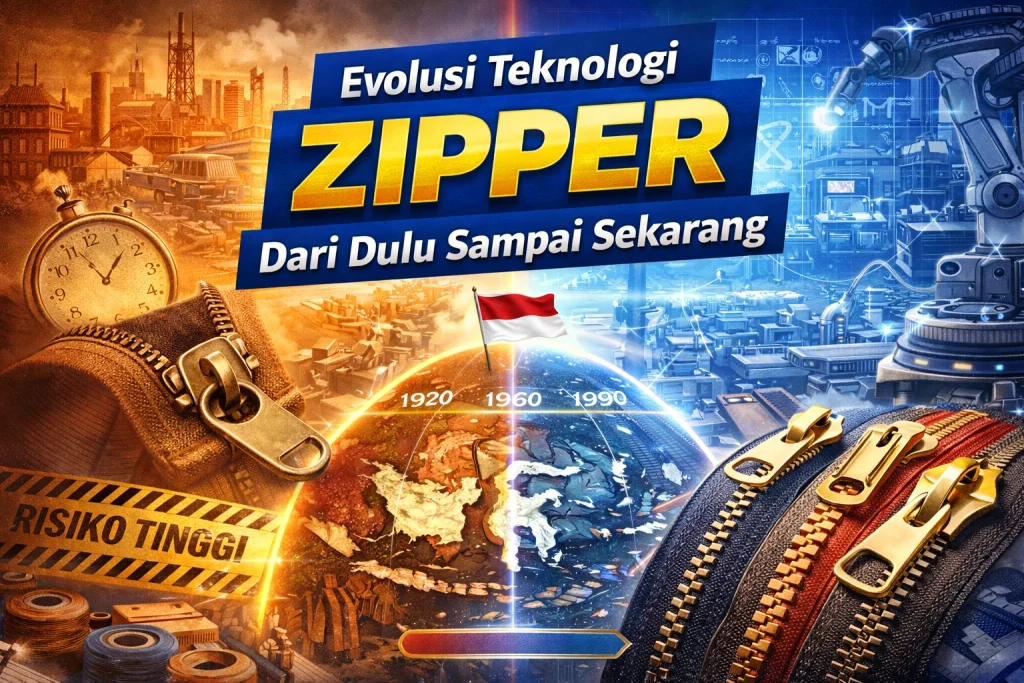 Evolusi Zipper: Dari Penemuan ke Teknologi Modern
