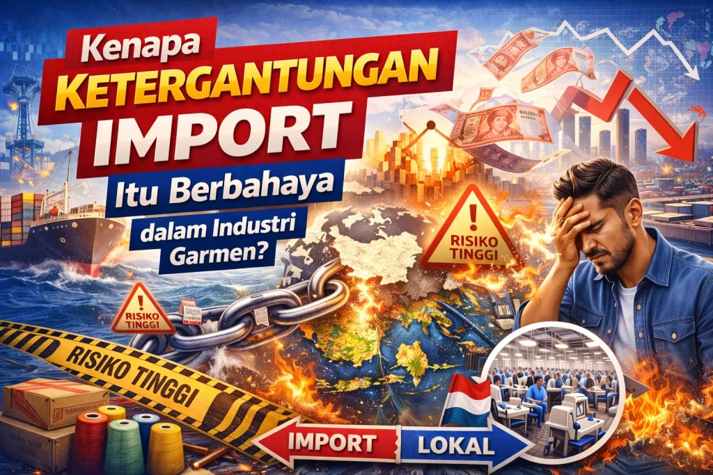 Bahaya Ketergantungan Import di Industri Garmen