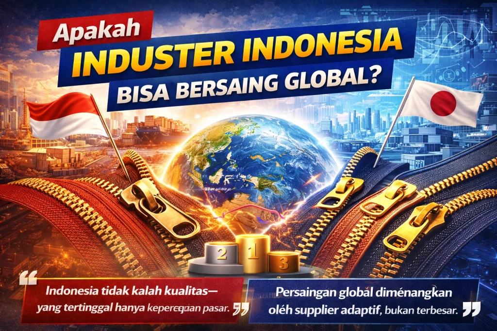 Bisakah Zipper Indonesia Bersaing Global?