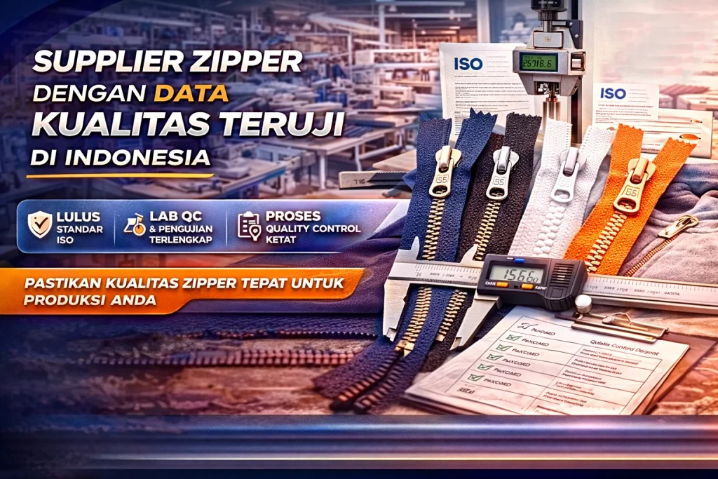 supplier zipper kualitas teruji Indonesia