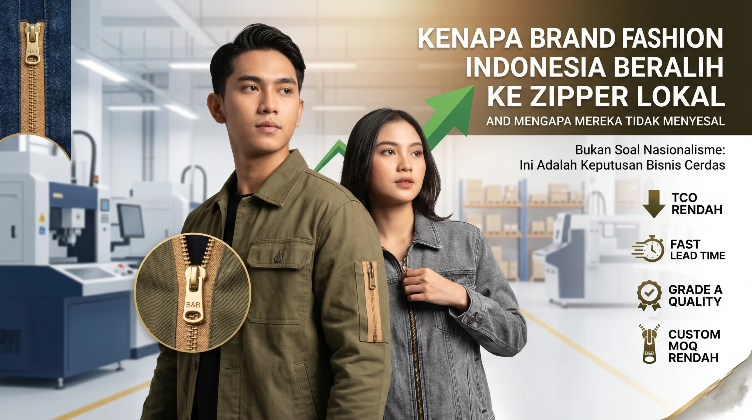 Brand Fashion Indonesia Zipper Lokal: 5 Alasan Mereka Beralih
