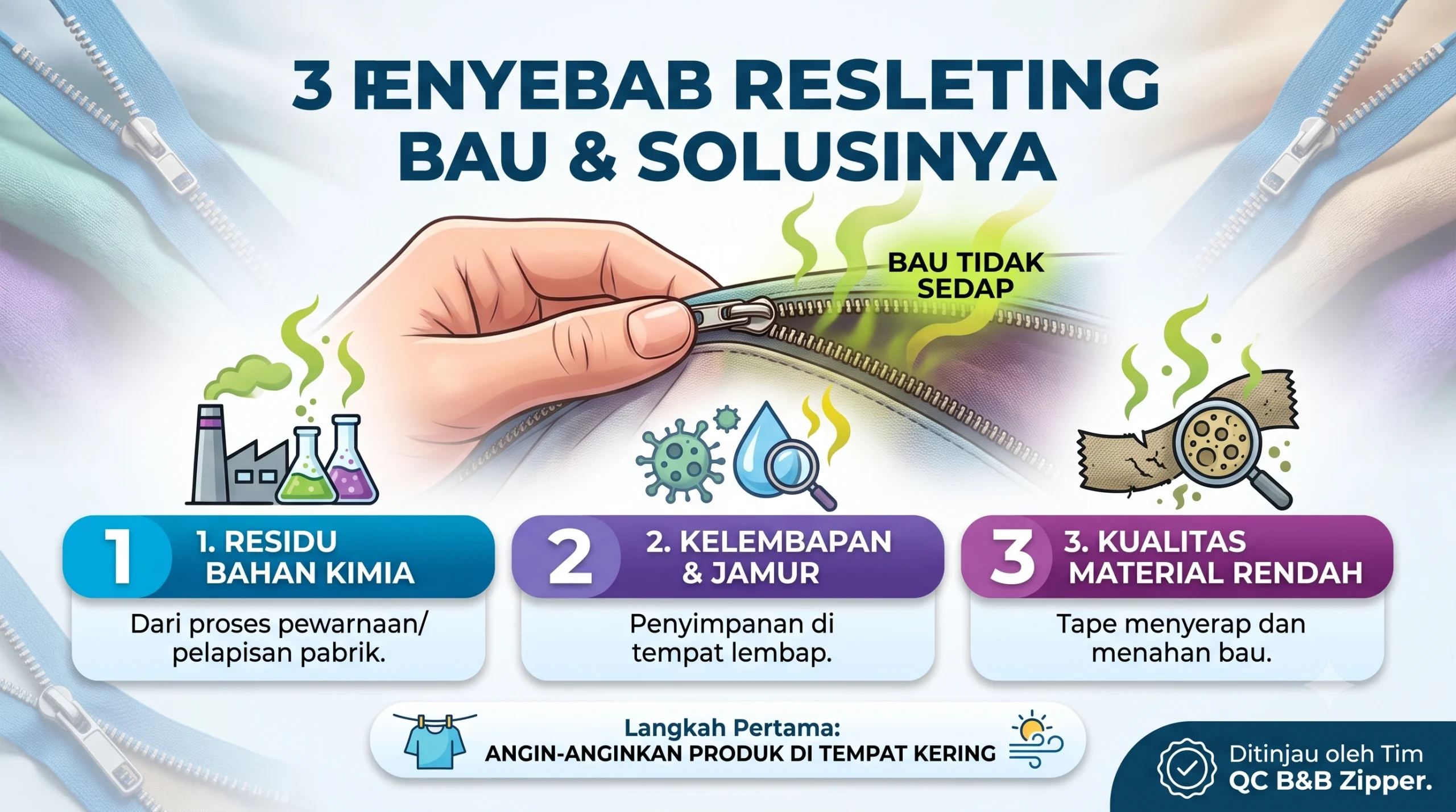Resleting Bau Tidak Sedap? Ini 3 Penyebab dan Solusinya