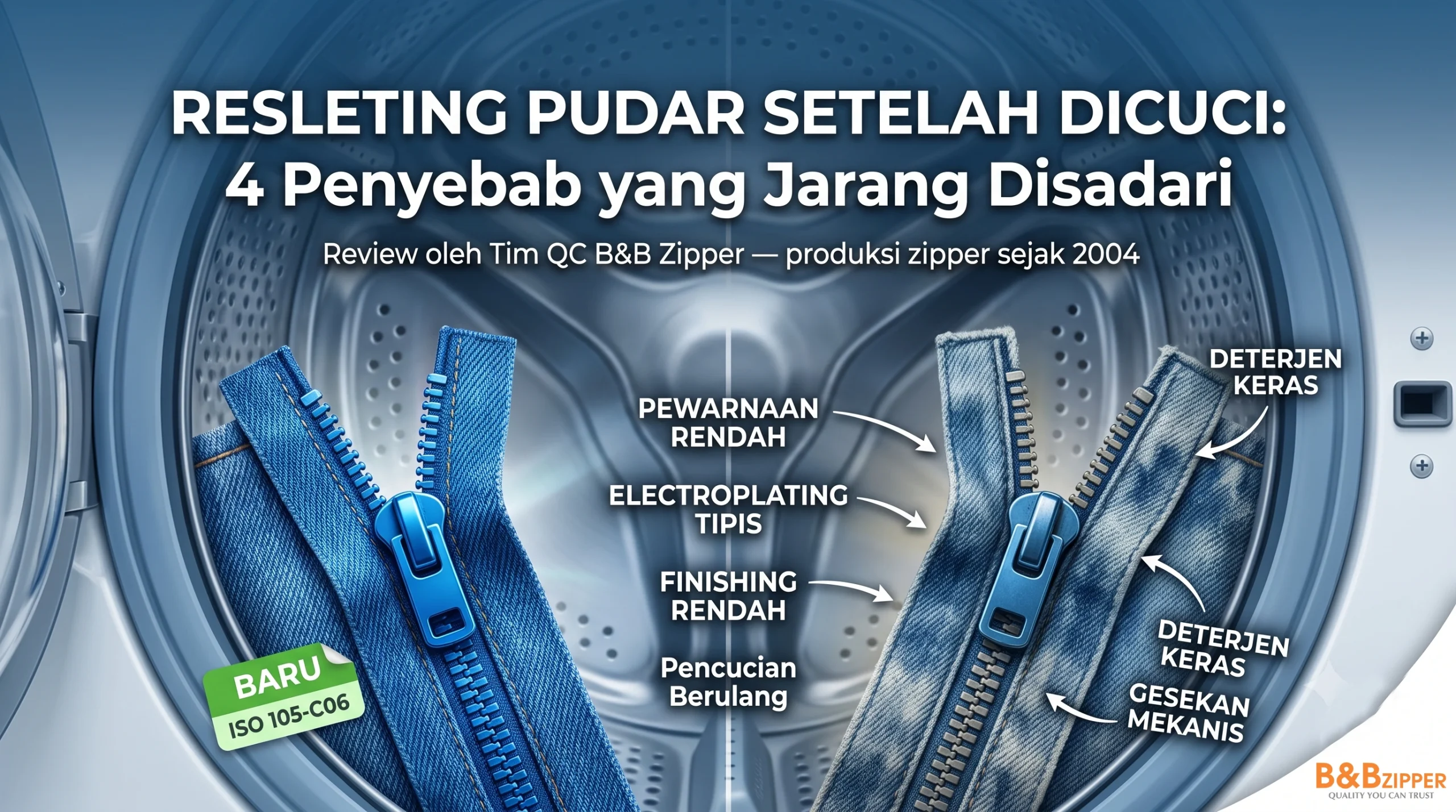 Resleting Pudar Setelah Dicuci? Ini 4 Penyebabnya