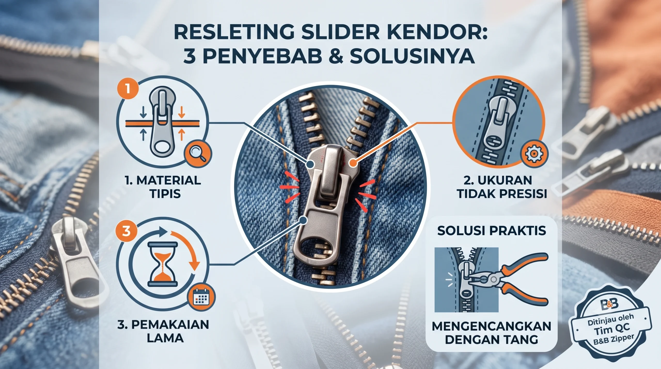 Resleting Slider Kendor: 3 Penyebab dan Cara Mengencangkan