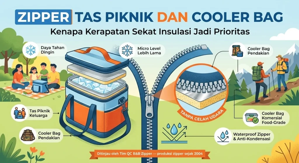 Zipper Tas Piknik dan Cooler Bag: 5 Wajib Tahu